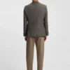 Gemusterte Slim-Fit-Jacke aus Schurwolle Gemusterte Slim-Fit-Jacke aus Schurwolle