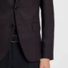 Gemusterte Slim-Fit-Jacke aus Schurwolle Gemusterte Slim-Fit-Jacke aus Schurwolle