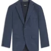 Gemusterte Slim-Fit-Jacke aus Stretchstoff
