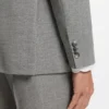 Gemusterte Slim-Fit-Jacke aus Stretchwolle