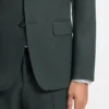 Gemusterte Slim-Fit-Jacke aus Stretchwolle