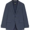 Gemusterte Slim-Fit-Jacke aus Stretchwolle