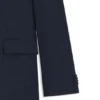 Gemusterter Slim-Fit-Anzug aus Stretchwolle