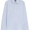 Gemustertes Hemd in Regular-Fit aus Baumwolljersey Gemustertes Hemd in Regular-Fit aus Baumwolljersey