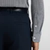Gemustertes Slim-Fit-Hemd aus Flex-Weave-Stoff Gemustertes Slim-Fit-Hemd aus Flex-Weave-Stoff