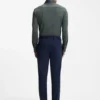 Gemustertes Slim-Fit-Hemd aus Performance-Stretch-Jersey