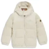 Gepolsterte Kinderjacke mit Cord-Details
