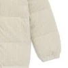 Gepolsterte Kinderjacke mit Cord-Details