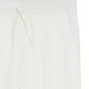 Gerade geschnittene Hose mit Kordelzug aus einer Leinenmischung
