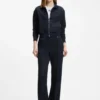 Geradlinige Trainingshose aus Diamant-Jacquard