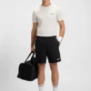 Geruchsneutrales Slim-Fit-T-Shirt aus Stretch-Piqué