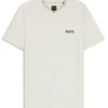 Geruchsneutrales Slim-Fit-T-Shirt aus Stretch-Piqué