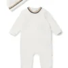 Geschenkset mit Strampler und Mütze für Babys