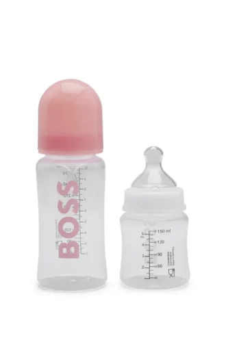Geschenkset mit zwei BPA-freien Babyflaschen