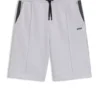 Gesteppte Jacquard-Shorts in lockerer Passform Gesteppte Jacquard-Shorts in lockerer Passform
