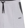 Gesteppte Jacquard-Shorts in lockerer Passform Gesteppte Jacquard-Shorts in lockerer Passform