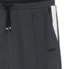 Gesteppte Jacquard-Trainingshose in lockerer Passform