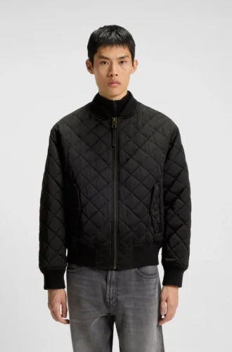 Gesteppte Satinjacke mit wasserabweisender Ausrüstung