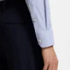 Gestreiftes Hemd in Regular-Fit aus Performance-Stretch-Material