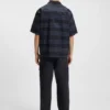 Gestreiftes Hemd in Relaxed-Fit aus Baumwollpopeline Gestreiftes Hemd in Relaxed-Fit aus Baumwollpopeline