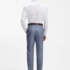 Gestreiftes Slim-Fit-Hemd aus italienischer Baumwolle Gestreiftes Slim-Fit-Hemd aus italienischer Baumwolle