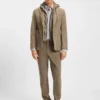 Gestreiftes Slim-Fit-Hemd aus Performance-Stretch-Material Gestreiftes Slim-Fit-Hemd aus Performance-Stretch-Material