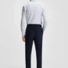 Gestreiftes Slim-Fit-Hemd aus Performance-Stretch-Material Gestreiftes Slim-Fit-Hemd aus Performance-Stretch-Material