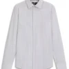 Gestreiftes Slim-Fit-Hemd aus Performance-Stretch-Material Gestreiftes Slim-Fit-Hemd aus Performance-Stretch-Material
