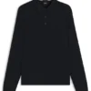 Gestrickter Polo-Pullover aus Schurwolle