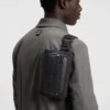 Gestrukturierte Gürtel-Tasche mit gestapeltem Logo Gestrukturierte Gürtel-Tasche mit gestapeltem Logo