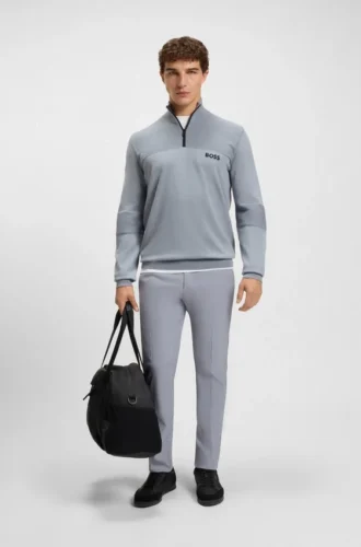Golfhose aus Stretch-Twill mit wasserabweisender Ausrüstung