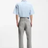 Graue Baggy-Fit-Jeans aus stonewashed Denim