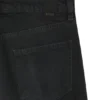 Graue Jeans im Boyfriend-Schnitt aus festem Denim