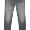 Graue Jeans in Extra-Slim-Fit aus Stretch-Denim