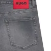 Graue Jeans in Extra-Slim-Fit aus Stretch-Denim