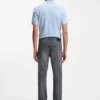 Graue Slim-Fit-Jeans aus Stretch-Denim
