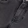 Graue Slim-Fit-Jeans für Kinder aus Stretch-Denim