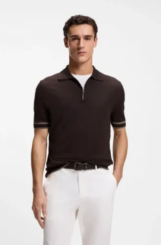 Gürtel aus italienischem Leder mit Double-B-Monogramm