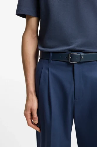 Gürtel aus italienischem Leder mit Double-B-Monogramm