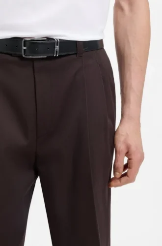 Gürtel aus italienischem Leder mit Double-B-Monogramm