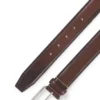 Gürtel aus italienischem Leder mit Kontrastnähten