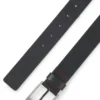 Gürtel aus italienischem Leder mit Logo-Schnalle