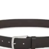 Gürtel aus italienischem Leder mit logogravierter Schnalle Gürtel aus italienischem Leder mit logogravierter Schnalle