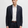 Gürtel aus italienischem Leder mit polierter Logoschnalle Gürtel aus italienischem Leder mit polierter Logoschnalle