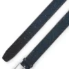 Gürtel mit Dornschließe aus gewebtem Leder