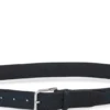 Gürtel mit Dornschließe aus gewebtem Leder