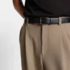 Gürtel mit Dornschließe aus italienischem Leder