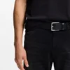 Gürtel mit Dornschließe aus italienischem Leder