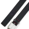 Gürtel mit Logo-Schnalle aus Leder