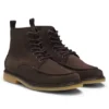 Halbstiefel aus Wildleder mit Kreppsohle